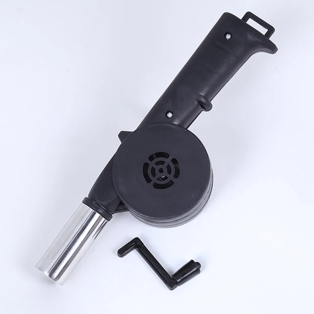 Ручной вентилятор для барбекю на открытом воздухе с питанием от руки пикника