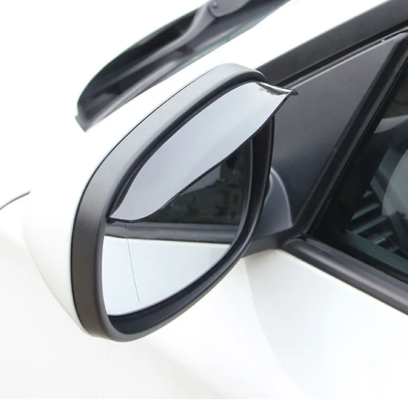 

Car Styling Rearview Mirror Rain Eyebrow Stickers for fiat 500 stilo ducato palio bravo doblo grande punto linea freemont panda