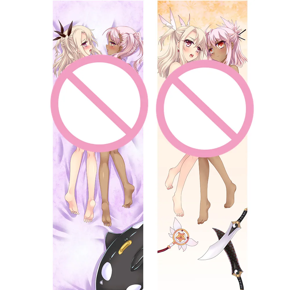 

Fate/kaleid liner prisma illya Characters sexy loli illyasviel von einzbern & miyu edelfelt throw pillow cover body Pillowcase