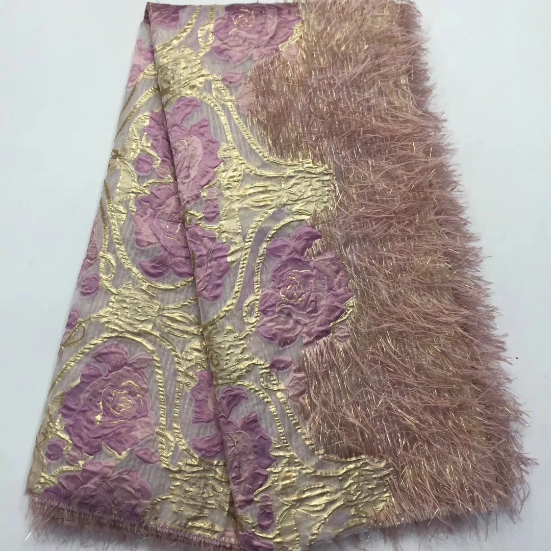 

African lace fabric jacquard French lace fabric Nigeria lace fabric 2020 high quality lace fabric clothes D3619