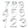 House Number 0-9 Digits Sticker Plate Sign Numeral Door Plaque Apartment Home Hotel Office Door Address Sticker ABS plastic ► Photo 1/6