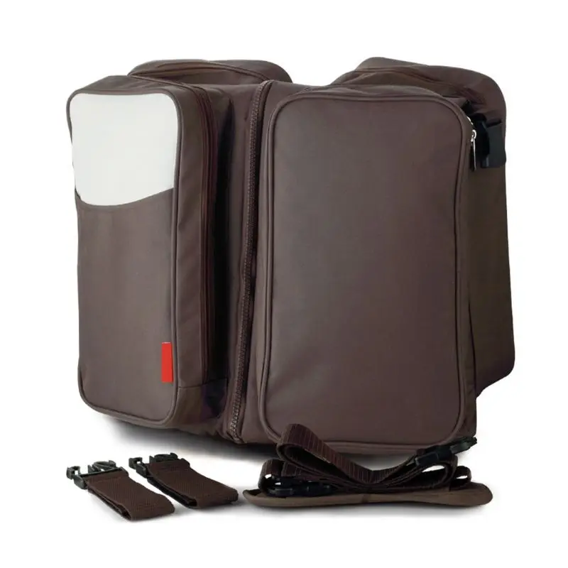 

3 In 1 Baby Bag Multi Function Organizer Diaper Foldable Travel Shoulder Nappy Bags for Mummy Dad M5TE