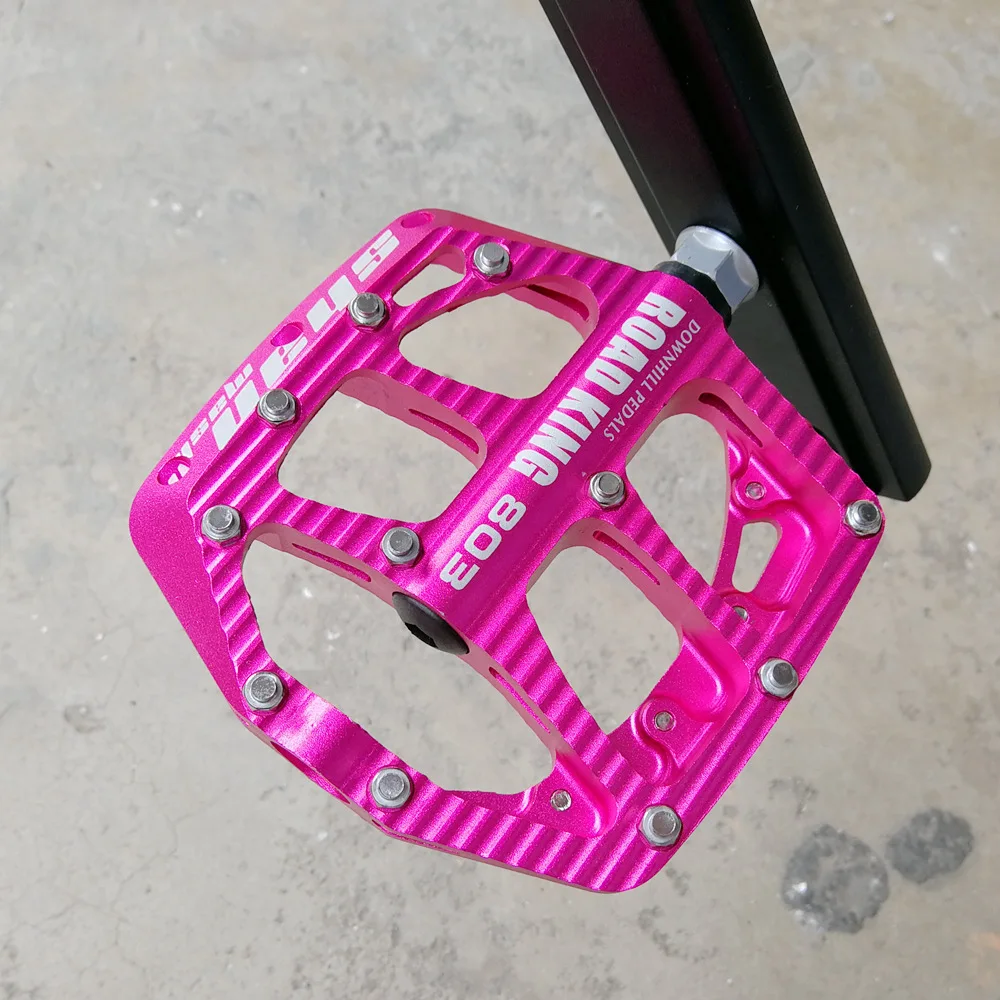 Анодированный алюминиевый корпус с ЧПУ закрытые педали для горного велосипеда 3