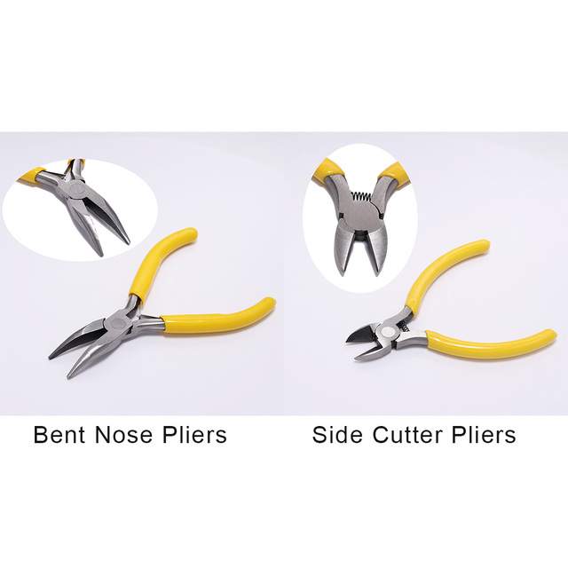 Jewelry Pliers Tools & Equipment Kit Long Needle Round Nose Cutting Wire Pliers For Jewelry Making Handmade Accessories