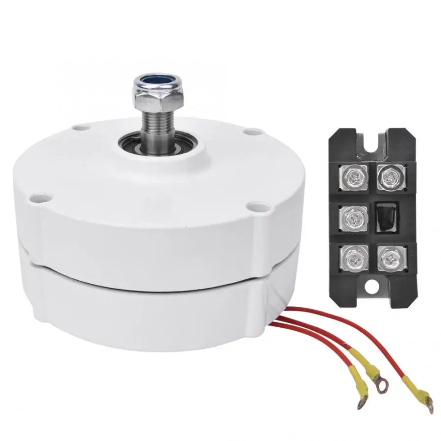 12V 100 W ветряной двигатель постоянного магнита генератор 3 фазный синхронный