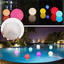 Solar LED Floating Underwater Color Lights Swimming Pool Pond Garden Outdoor Waterproof Lamp