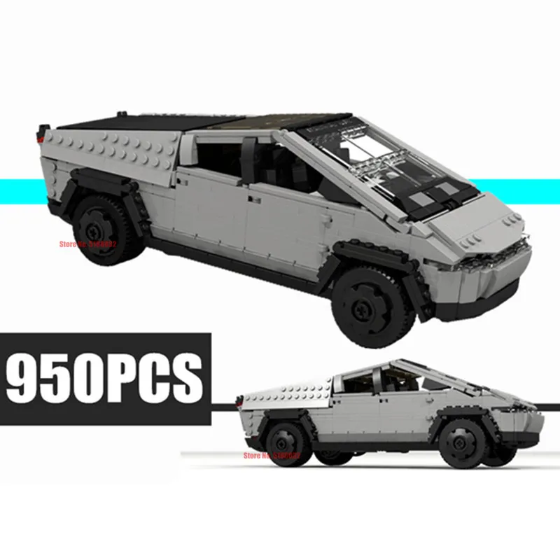 Новинка 950 шт. техника Future Supercar Teslaed кибергрузовики Launch V3 концепция экспертов