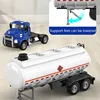 42CM 2.4G Remote Control Excavator RC Tanker truck Water Spray Pull back sprinkler Engineering vehicle With Music Sound Toy Gift 5