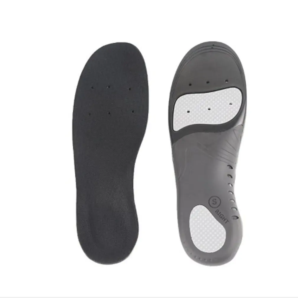 

Premium Orthotic Flat Foot Shoe Insoles Arch Support Orthopedic Pad Black for Correction OX Leg Health foot Care