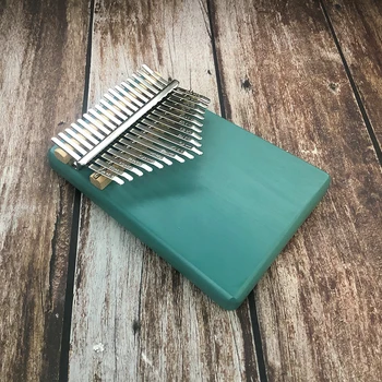 

Plain 17 Key Finger Kalimba Paino Mbira Sanza Thumb Piano Pocket Size Supporting Bag Keyboard Marimba Wood Musical Instrument