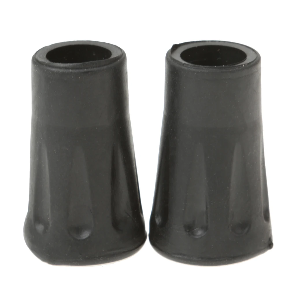 4pcs 4cm Hiking Walking Pole Rubber End Tip Replacement Trekking Stick End Protection Gear Men Women Outdoor Sports Small Tool