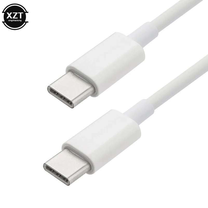 Usb type-C кабель для xiaomi 6 huawei USB C кабель для мобильного телефона Быстрая зарядка type-C кабель для передачи данных Мужской 3A для MacBook - Цвет: Белый