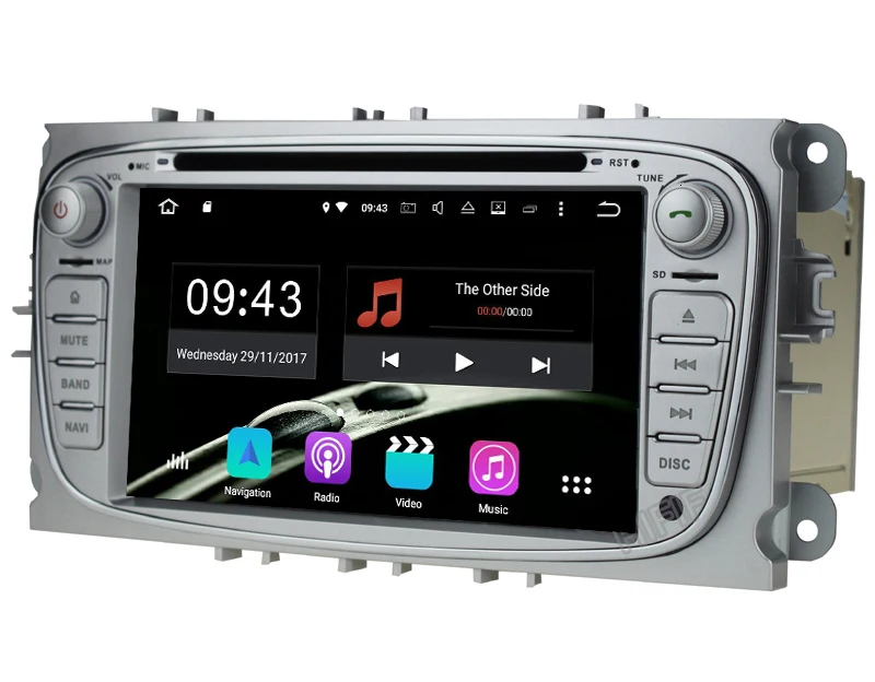 Top 4+64G 6 Core android 9.0 car dvd for Ford focus Mondeo S-max smax Kuga c-max gps intelligent radio video wifi multimedia player 2