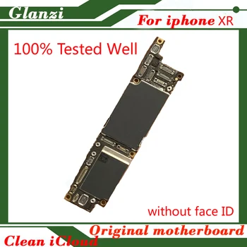 

IOS Main board For iphone XR motherboard without face ID Unlocked 64/128/256GB Original Logic Board100% tested well