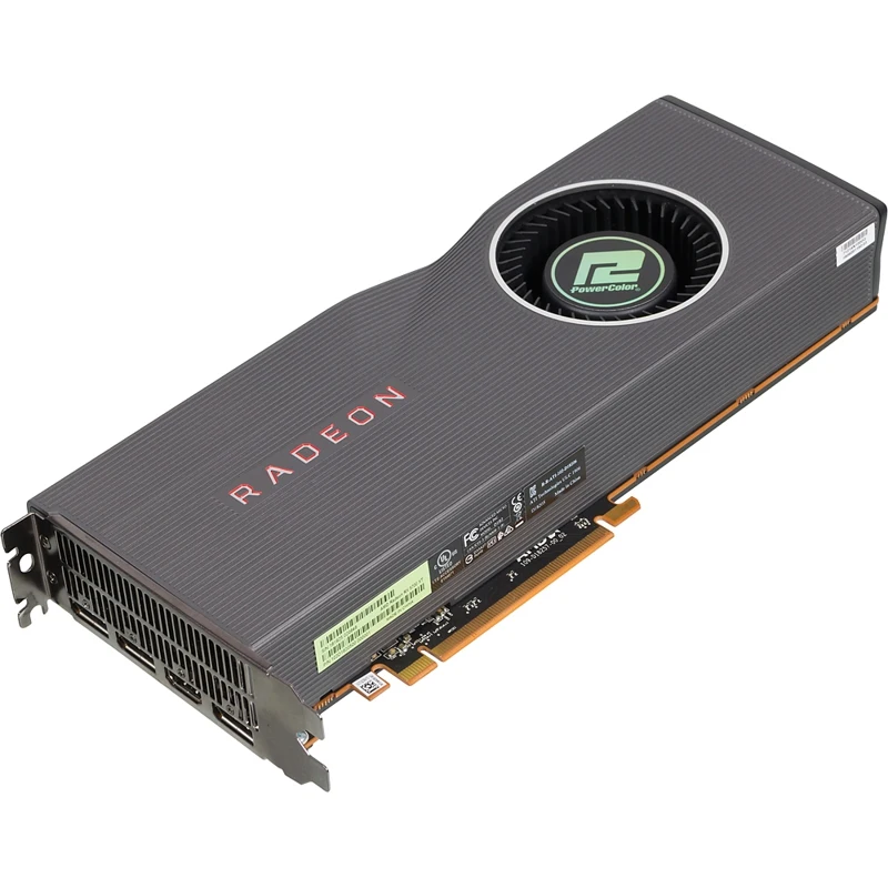 Видеокарта PowerColor PCI-E 4.0 AXRX 5700XT 8GBD6-M3DH AMD RX5700XT 8192Mb 256b GDDR6 1605/14000/HDM