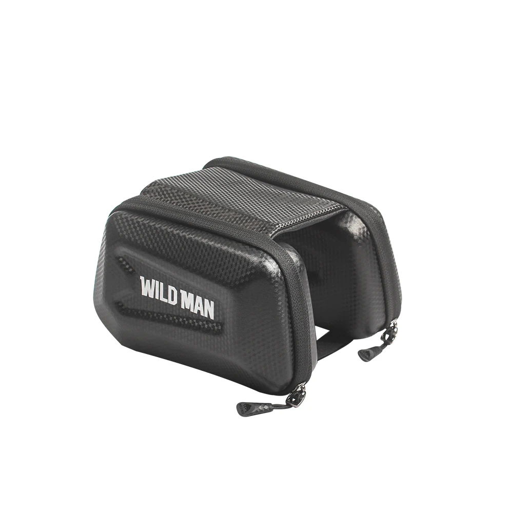 Excellent BIKEIN Cycling Waterproof Cover & Zipper Bag Suitable For All Types Of Bikes Bicycle Top Tube Package MTB Black Storage Bags 0