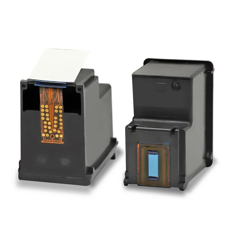 Совместимый картридж с черными чернилами на магните для HP 123 Deskjet 2130 2132 3630 3632 1110 1111
