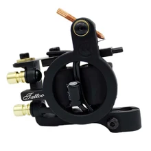 Новая чугунная машина для татуировки с двумя спиральными катушками, 10 катушек, ручная Татуировка, машинка для подводки, шейдера, TM-7508