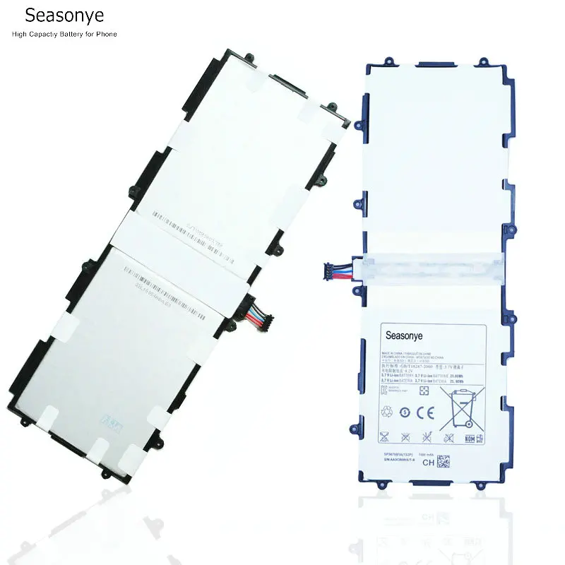 Seasonye 7000 мАч/25.9Wh SP3676B1A(1S2P) запасная батарея для Samsung Galaxy Tablet Tab 2 Note 10 1 P5100 P5110 P7500 P7510 |