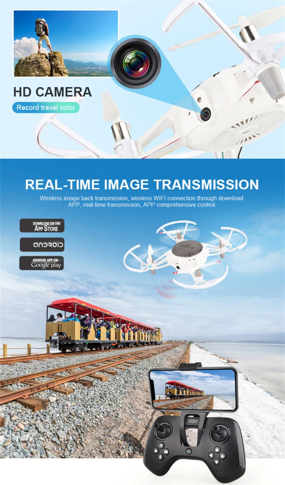 Мини XY 021 Wifi FPV 2 4 GHz 6 Axis 720P HD камера RC квадрокоптер Дрон Подарочная игрушка