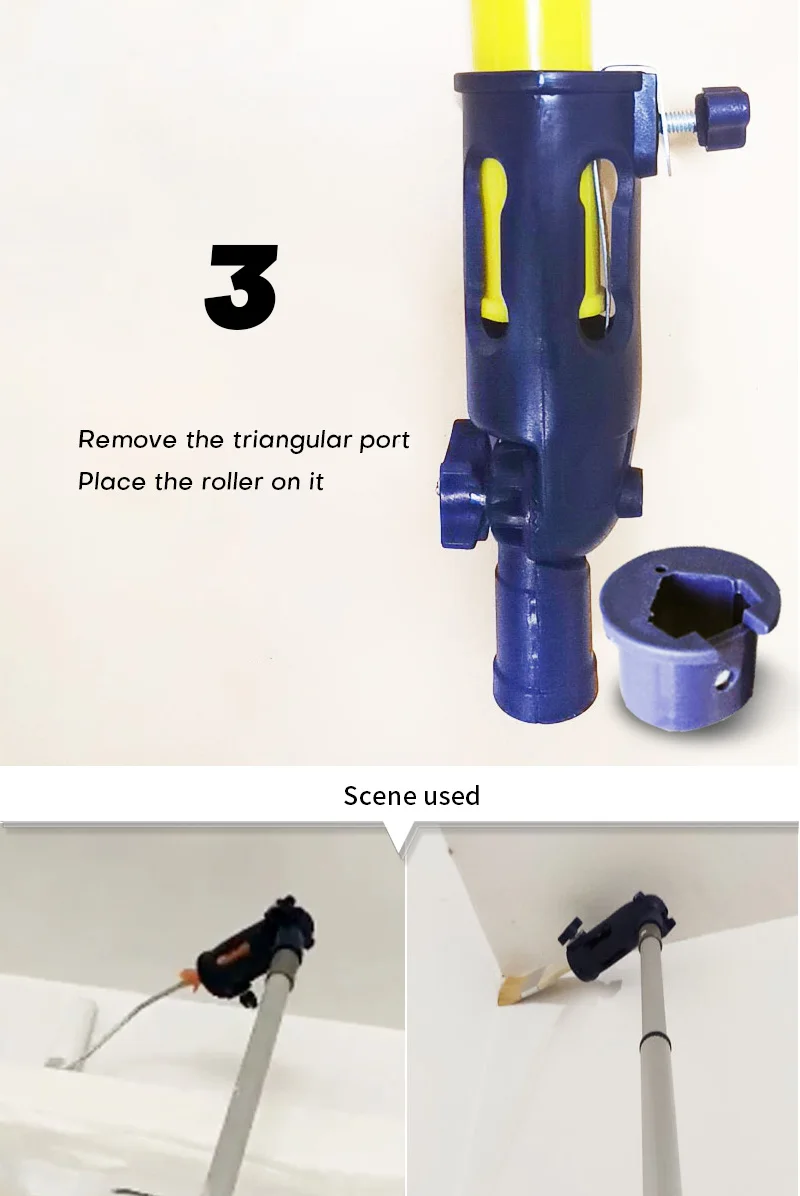 Extensor de pincel, ferramenta para pintura de