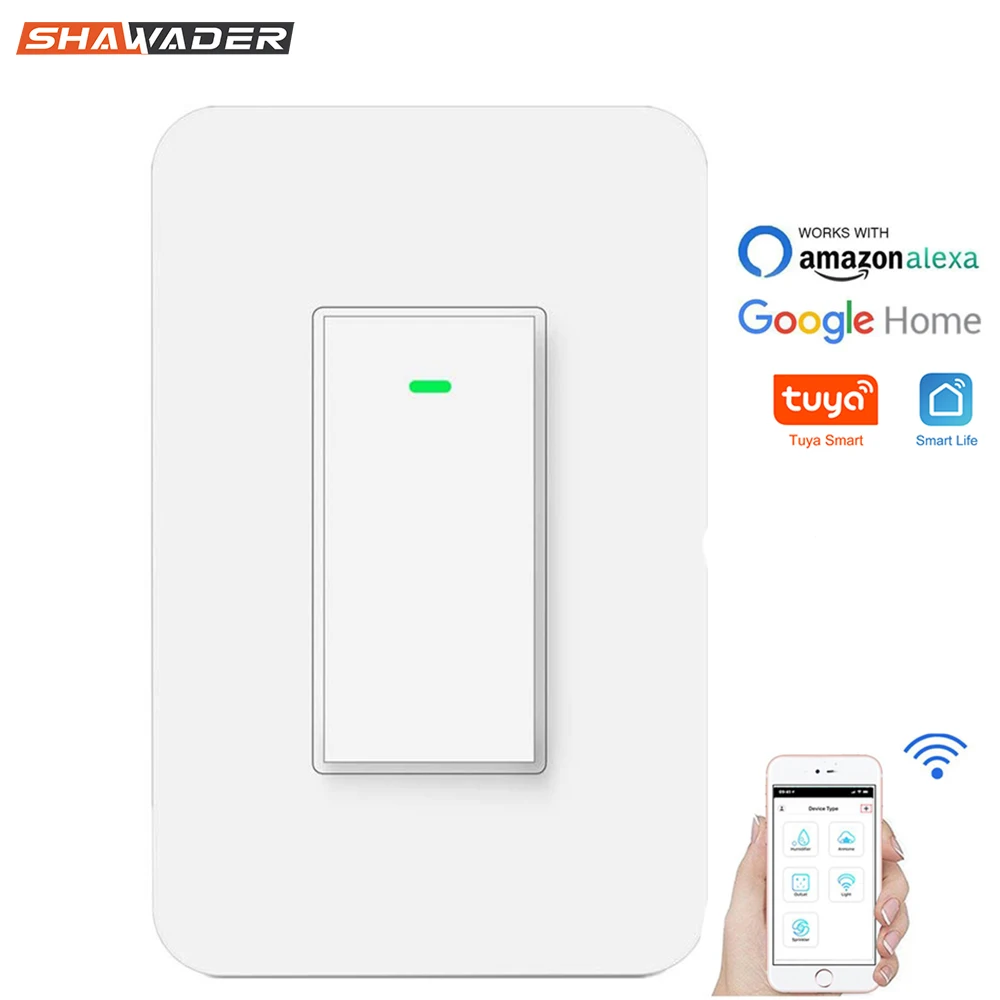 WiFi смарт-светильник переключатель кнопка настенный светильник прерыватель