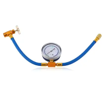 

Car Air Conditioning Measuring Hose Automobile Value Gauge Diagnostic Refrigerant Pipe 0*F Can Tap R-134A to R-12/R-22 System