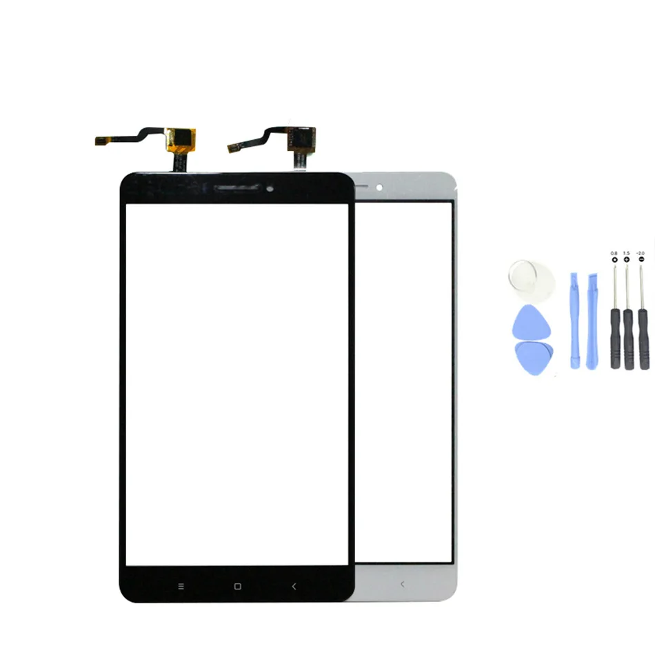 1 шт. одежда высшего качества для Xiaomi Mi Max 6,4" Сенсорный экран Стекло Панель планшета Сенсор Touchpad спереди Стекло Панель