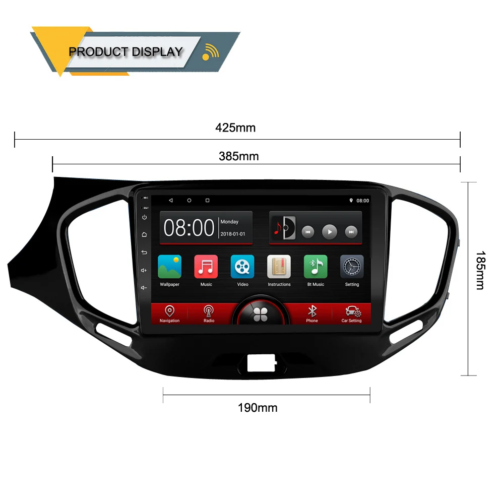 Автомагнитола 2 din с GPS навигацией Android 2018 ОЗУ Гб ПЗУ 32 Гб|Автомобильные