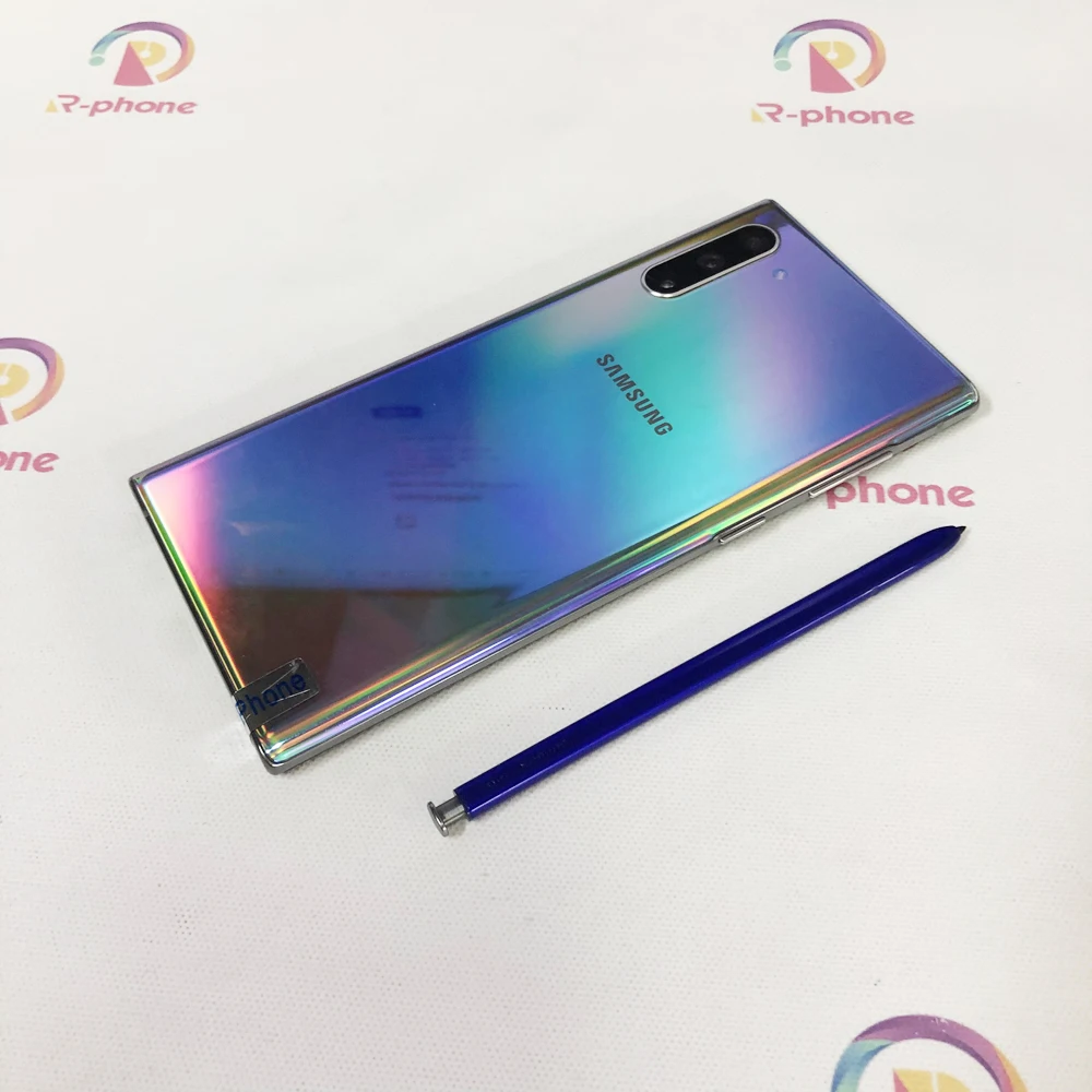 Samsung Galaxy Note 10 Plus N975U1 Note10+ N975U 256GB ROM 12GB RAM Octa Core 6.8" Snapdragon 855 LTE Original Mobile Phone refurbished samsung phones