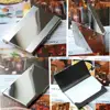 Woman Men Stainless Steel Aluminium Business ID Name Credit Card Holder Case Metal Wallet Office Supplies Fast Shipping New ► Photo 2/6