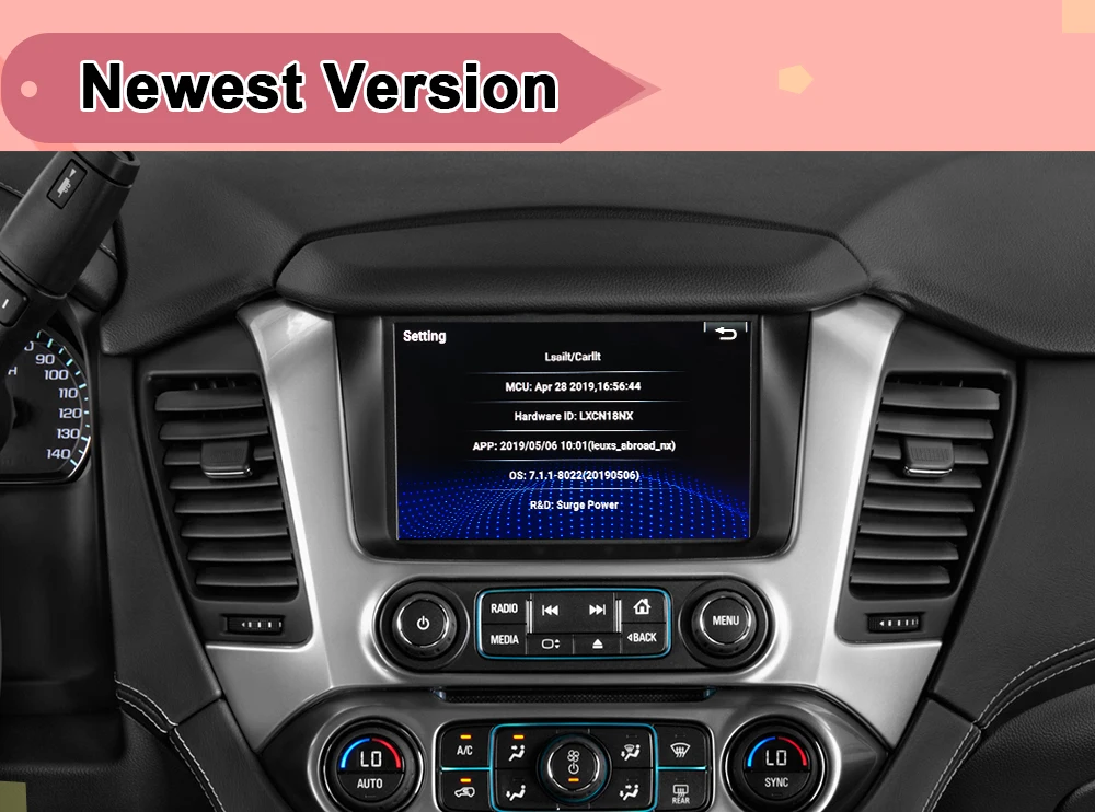 Android 7,1 автомобильный аудио видео интерфейс gps навигационная коробка для Chevrolet Malibu MyLink-2018year поддержка carplay по Lsailt