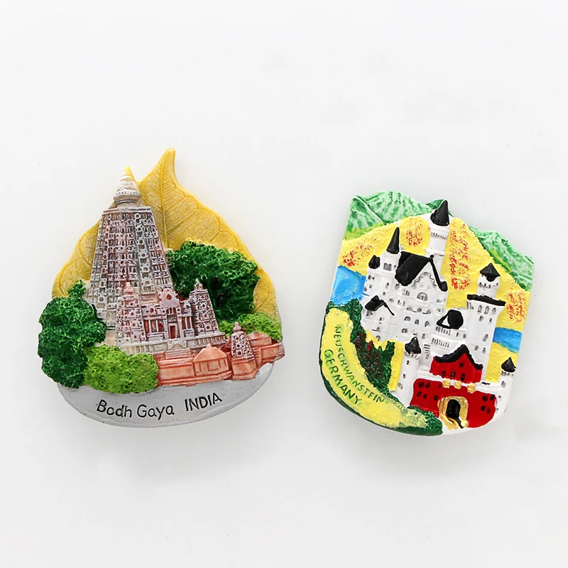 Magnetic Fridge Stickers Germany Tourism Souvenir Cologne Cathedral Berlin Heidelberg Dresden Munich