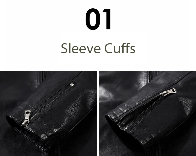 Mens Leather Jacket Motorcycle Faux Leather Men Jackets jaqueta de couro Winter Coat Men Warm PU Leather Jackets,ZA243