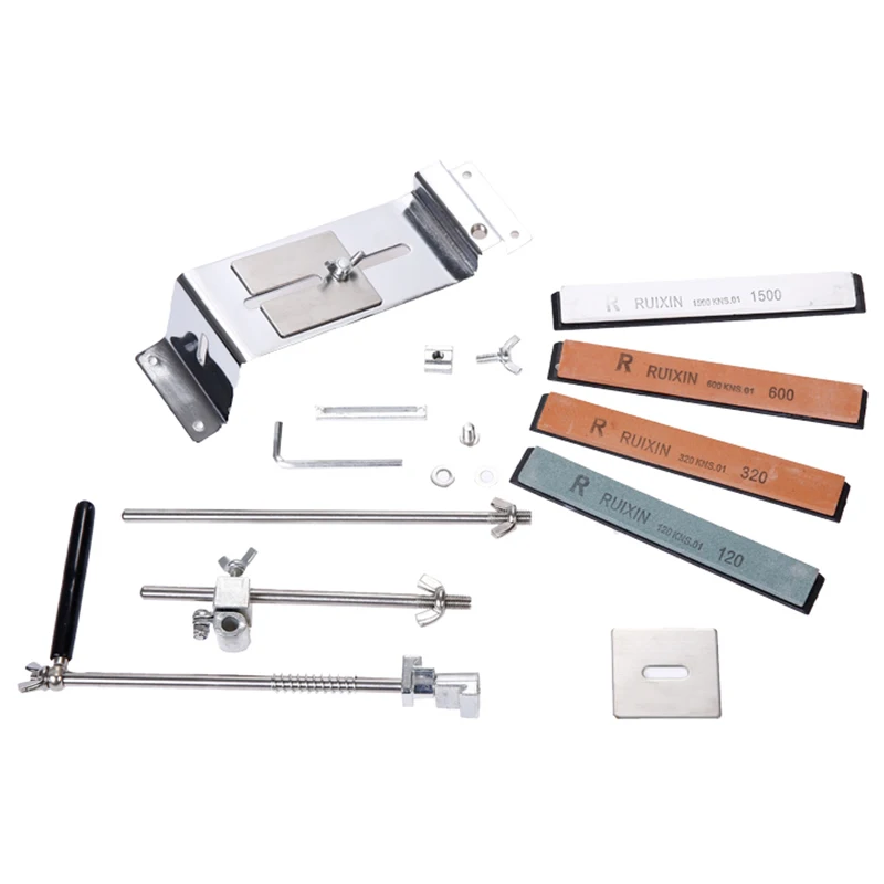

Hot Sale Stainless Steel Knife Sharpener Sharpening Machine Fix Angle with Stones Sharpener Tool for Kitchen