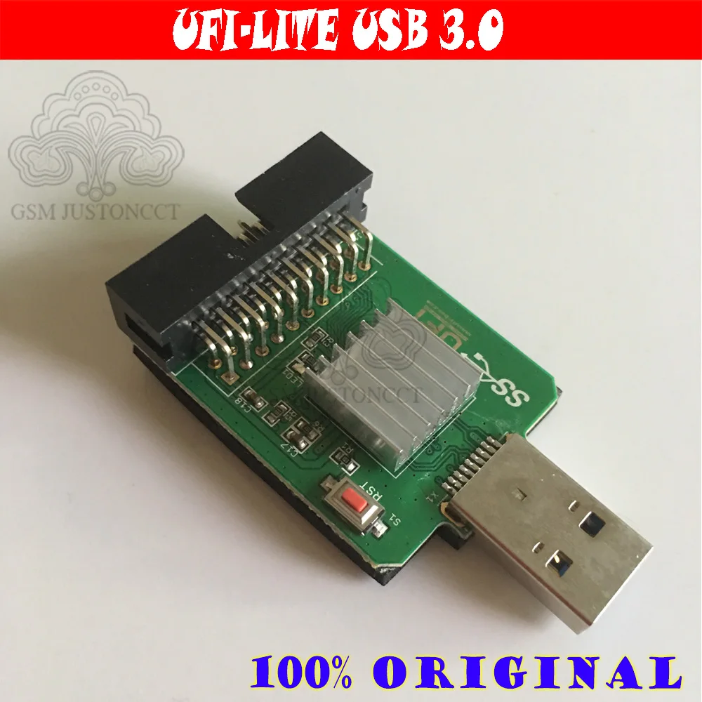 Оригинальный Новый адаптер считывания eMMC gsmjustoncct/UFI Lite USB 3 0 SuperSpeed для коробки