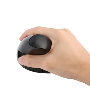 

WH907A Portable 5D 2.4GHz Wireless Optical Vertical Mouse Speed Adjustable With USB Receiver Plug and Play for Office Games