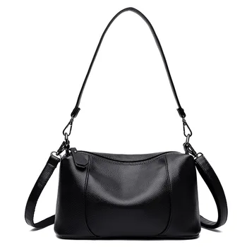 

New women's bag 2020 Autumn/winter Mother bag Middle-aged ladies armpit bag large volume soft leather trend single-shoulder cros