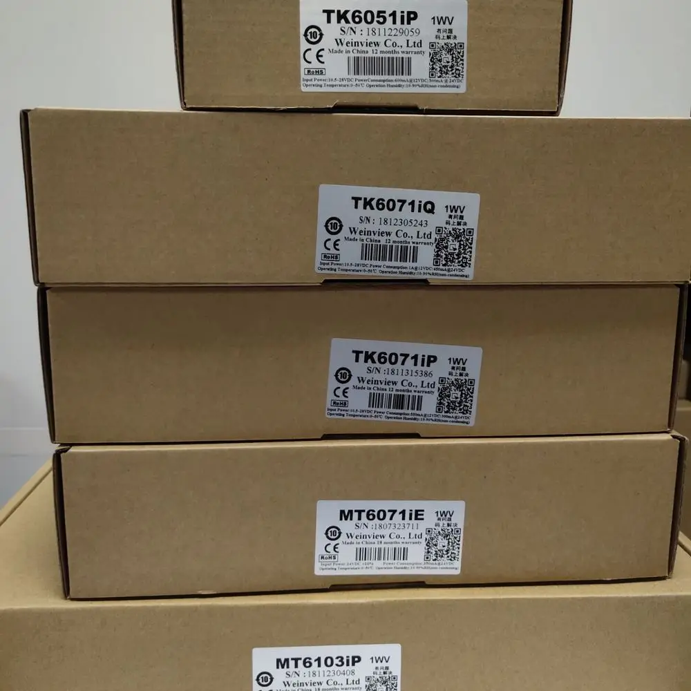 WEINVIEW pantalla táctil WEINTEK TK6071iQ TK6071iP TK8071iP 7 pulgadas 800*480 USB Ethernet humanos