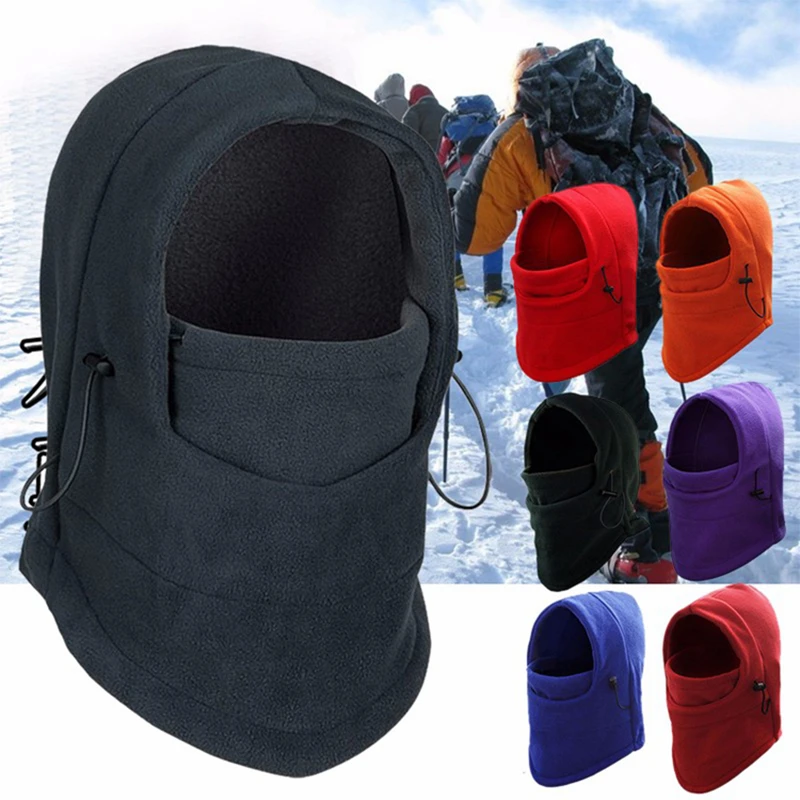 Description Picture 3 of itemCycling Cap Ski Winter Windproof Cap Outdoor Sport Bib Cold Padded Hood Mask Plush Warm Hat Bike Bicycle Men Women Hiking Scarve