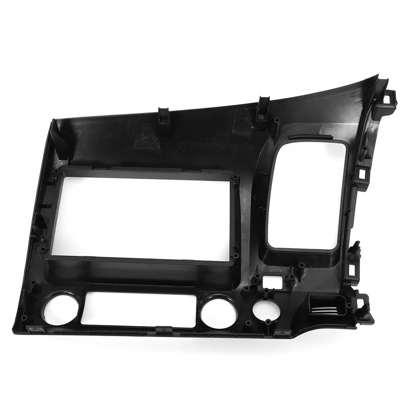 2 Din рамка для Honda для Civic 2007-2011 Автомобильная Радио фасции ободок отделка комплект тяжелый ABS пластик двойной Din стерео приборная панель