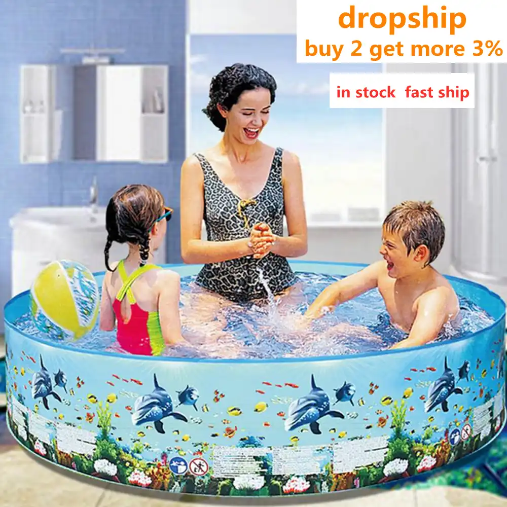piscina redonda de 122 244cm para ninos pequenos gran familia de pvc inflable para verano