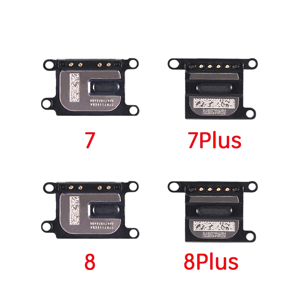 풀 세트 LCD 부품 스크린 미포함, 아이폰 7, 8 플러스, 전면 카메라, 홈 단추 플렉스 케이블 이어 스피커, 모든 나사 포함