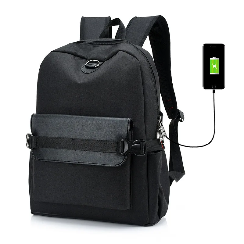 

Leisure sports backpack men leisure business one shoulder aslant bag pure color canvas bag