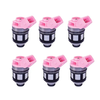 

Set Of 6 Fuel Injector Nozzles For 1990 - 1994 Nissan D21 Pickup Pathfinder Quest, 1993- 995 Mecury Villager 3.0L V6 16600-88G01