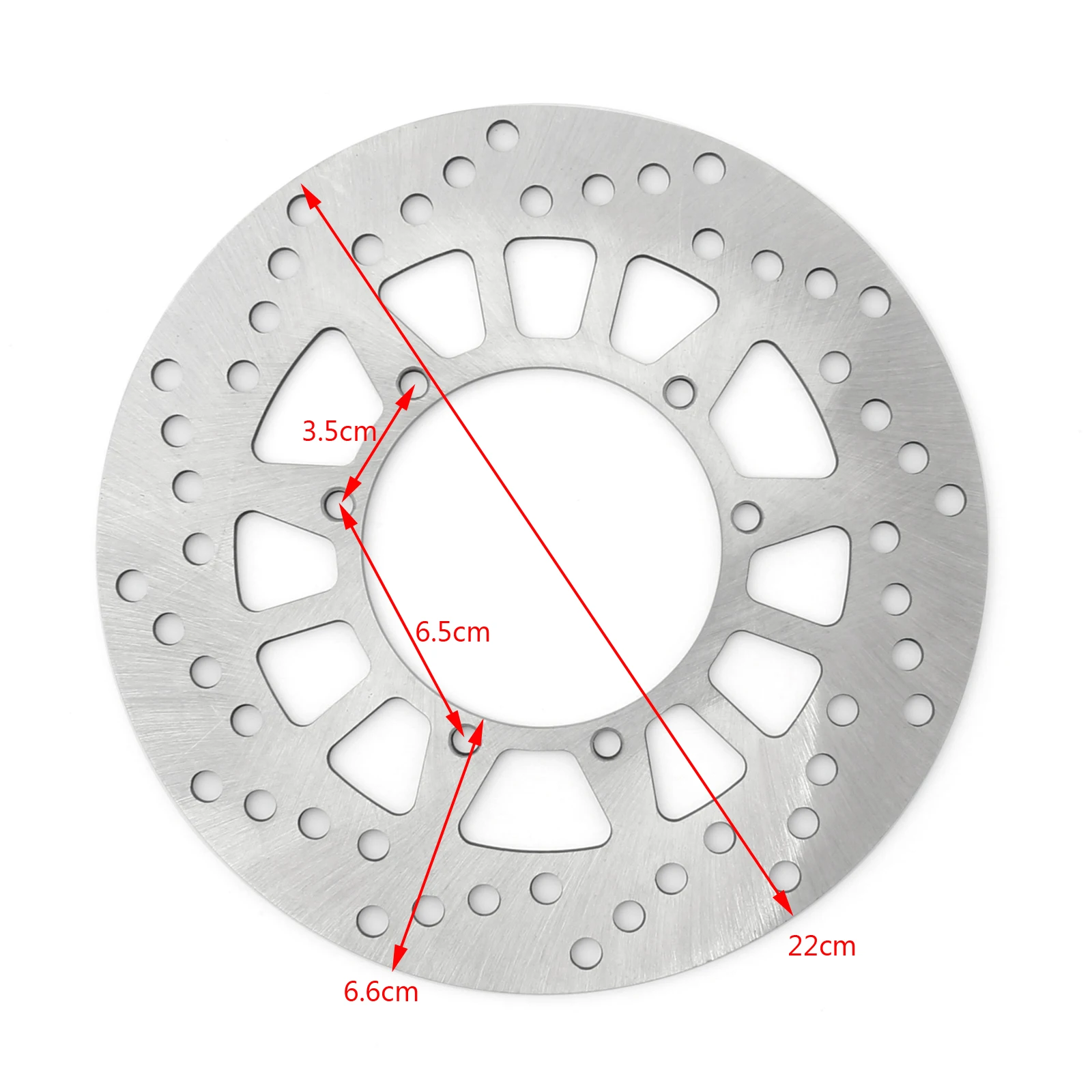 Areyourshop для Yamaha TW 125(5EK/5RS) 99-04 200 2JL/4CS1/2/3/5 91-98 ротор дисковых передних тормозов мотоцикла Нержавеющая сталь