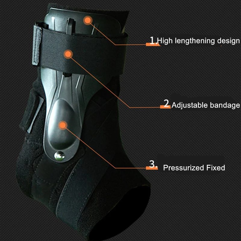 fitness ankle straps ankle straps ankle support ankle wrist cuffs ankle support brace boxing foot guards 1PC ankle support strap brace bandage foot guard protector adjustable ankle sprain orthosis stabilizer plantar fasciitis wrap