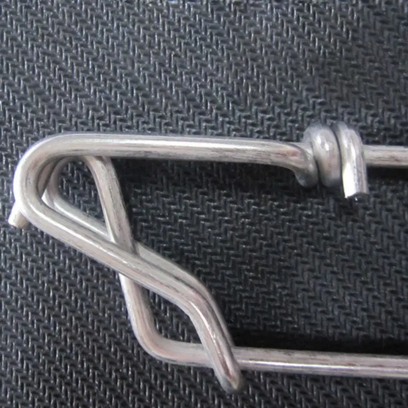 

10pcs Fishing Net Hook Durable Thick And Not Easy To Deform Tension Is Large Hanging Crab Heavy Durable Cage Hook Silvers