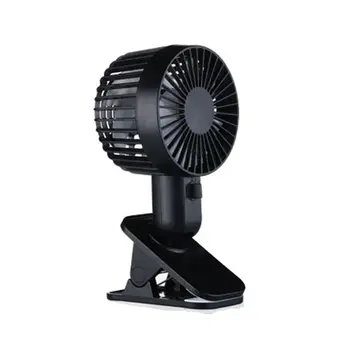 

Fan Clip Electronic Double-Blade Air Cooling Table Adjustable USB Rechargeable Portable Home Office School D08B