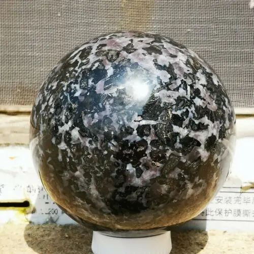 500-600 г редкая натуральная слюда серый Feldspar сферы кварцевый хрустальный шар